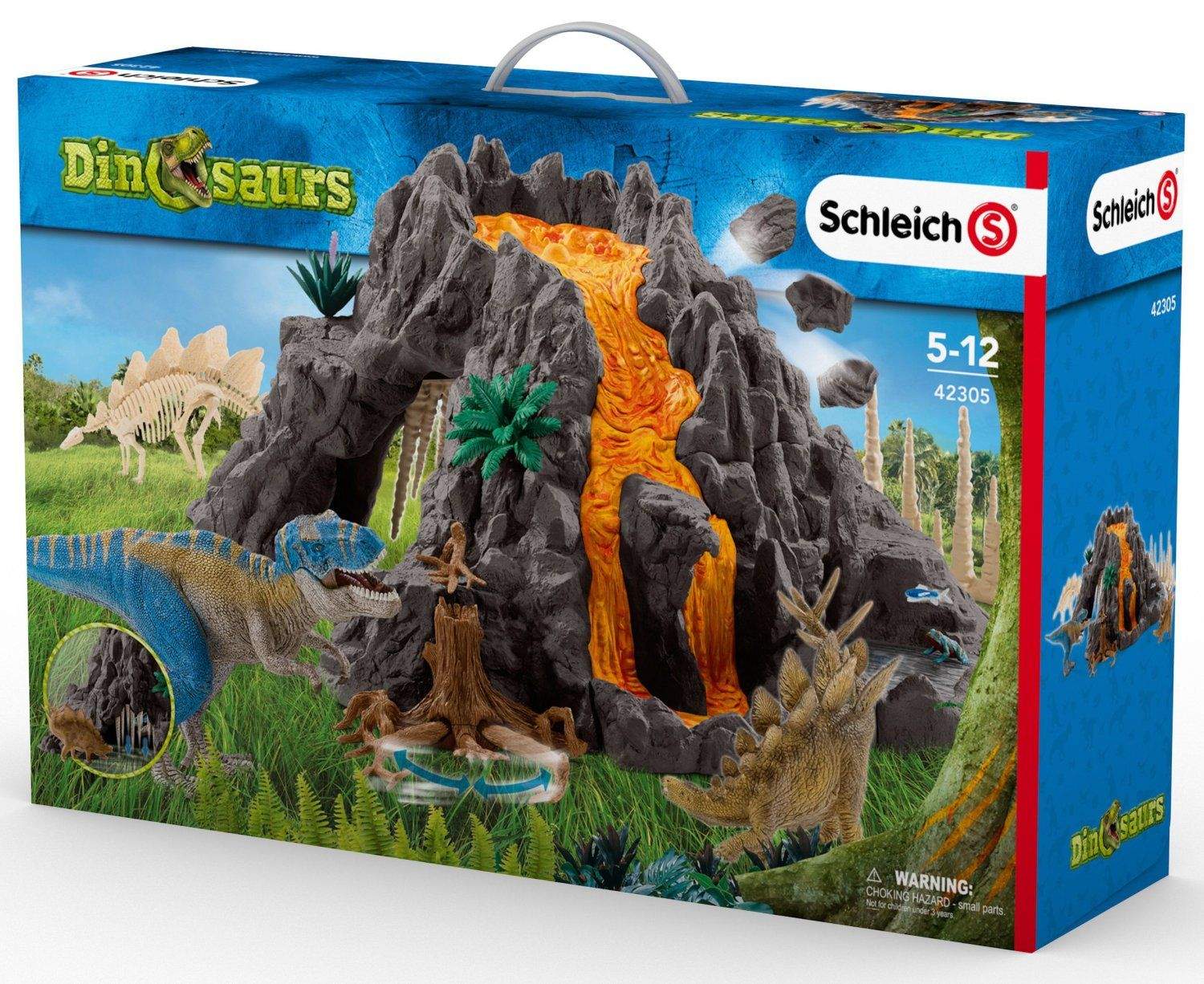 Набор гигантский вулкан и т-рекс, schleich 42305 42305 купить по низкой  цене в интернет-магазине МаМаМа.РФ